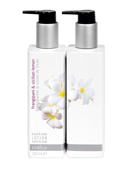 Parfumeret hånd- og bodylotion FRANGIPANI & SICILIANSK CITRON 250ml