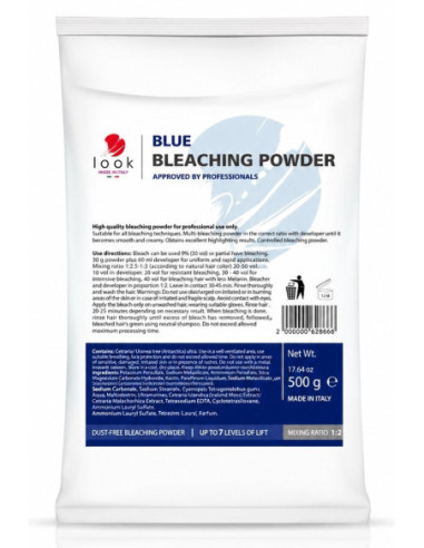 Blegemiddel LOOK SALON CONCEPT, blå 500g