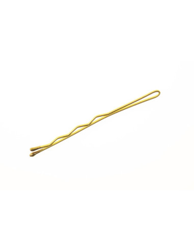 Hårspænder, bølgede, 60 mm, guld,...