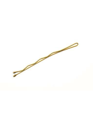 Hårspænder, bølgede, 70 mm, guld,...