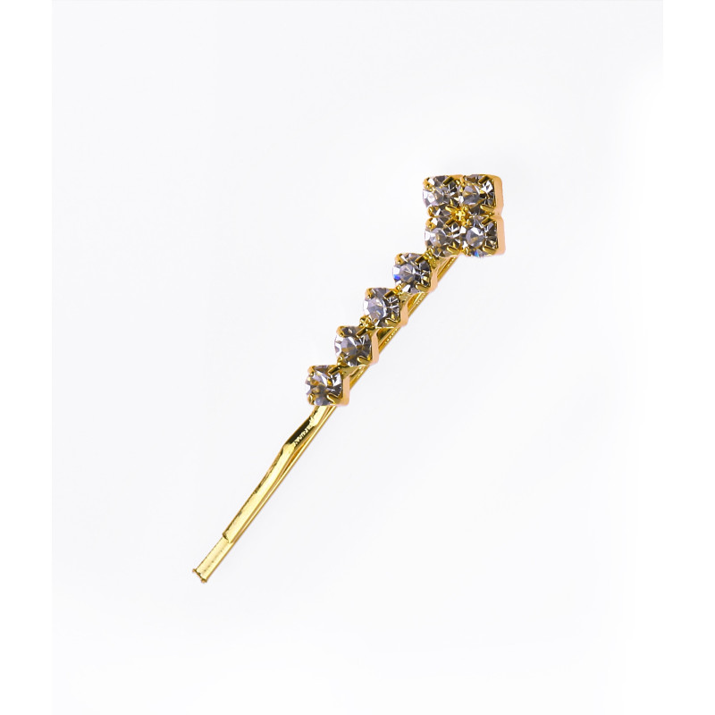 Hårspænder, dekorative, bølgede, guld...