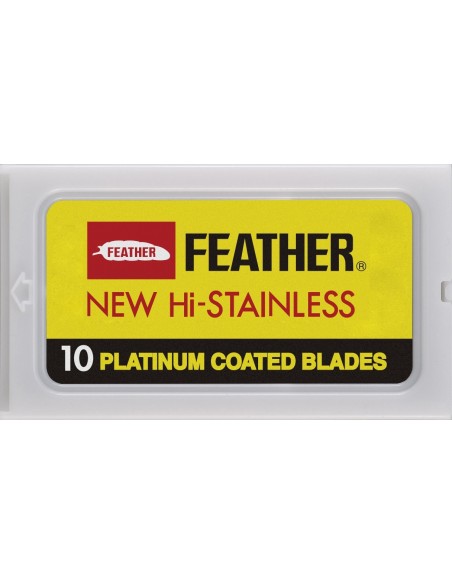Feather Barburys barberblade - ekstra skarpe, 10 stk.