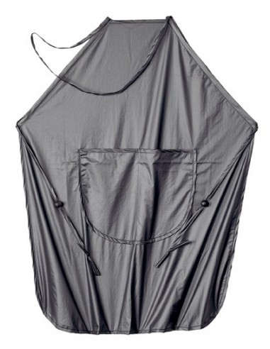 Forklæde Krom, nylon, vandtæt, 86x66cm