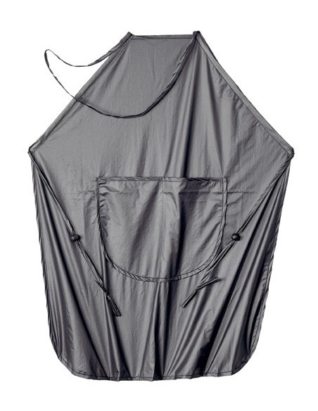 Forklæde Krom, nylon, vandtæt, 86x66cm