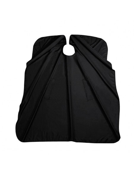 Cape Daily, med hægtelukning, sort, polyester, 128x150cm