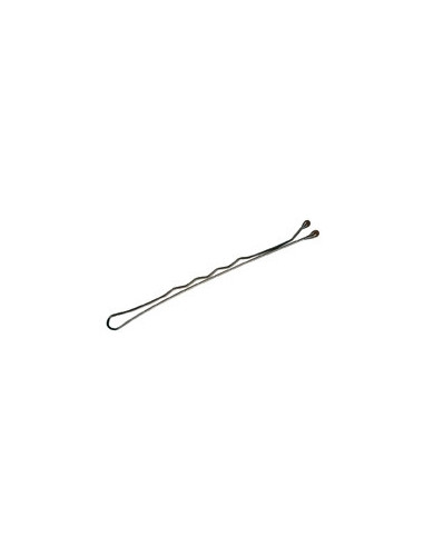 Hårspænder, bølgede, 7 cm, brune, 24...