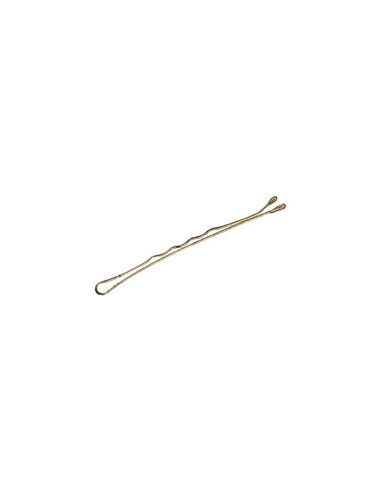 Hårspænder, bølget, 7 cm, guld 500 stk.