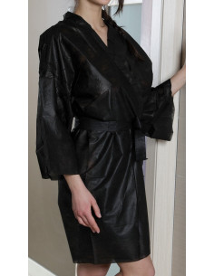 Kimono med lomme, non-woven...