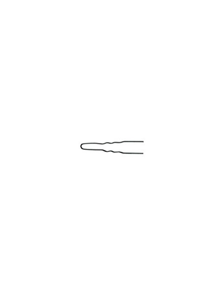 Hårnåle, bølgede, 45x1,20 mm, sorte, 50 stk.