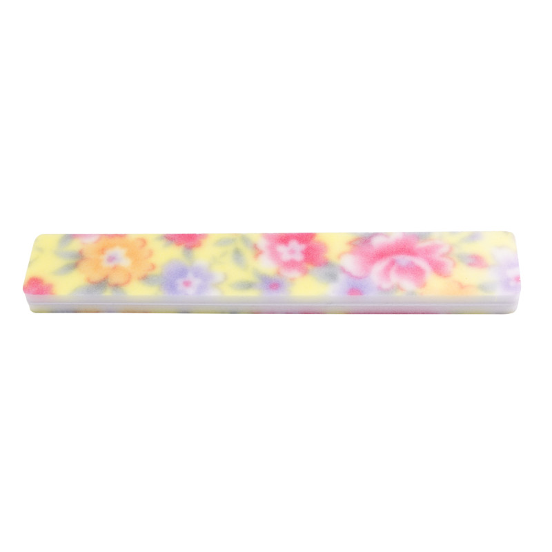Neglefil, lige, bred, blomstermotiv,...
