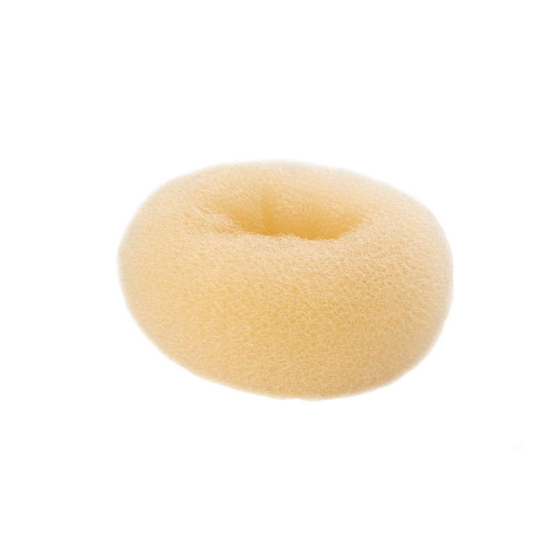 Hårknude, rund, 4,5 cm, blond