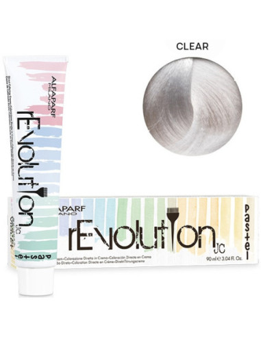 REVOLUTION COLORING CREAM ORIGINALS CLEAR Intensīvi tonējoša matu krēmkrāsa šķipsnu iekrāsošanai un toņa intensitātei 90ml