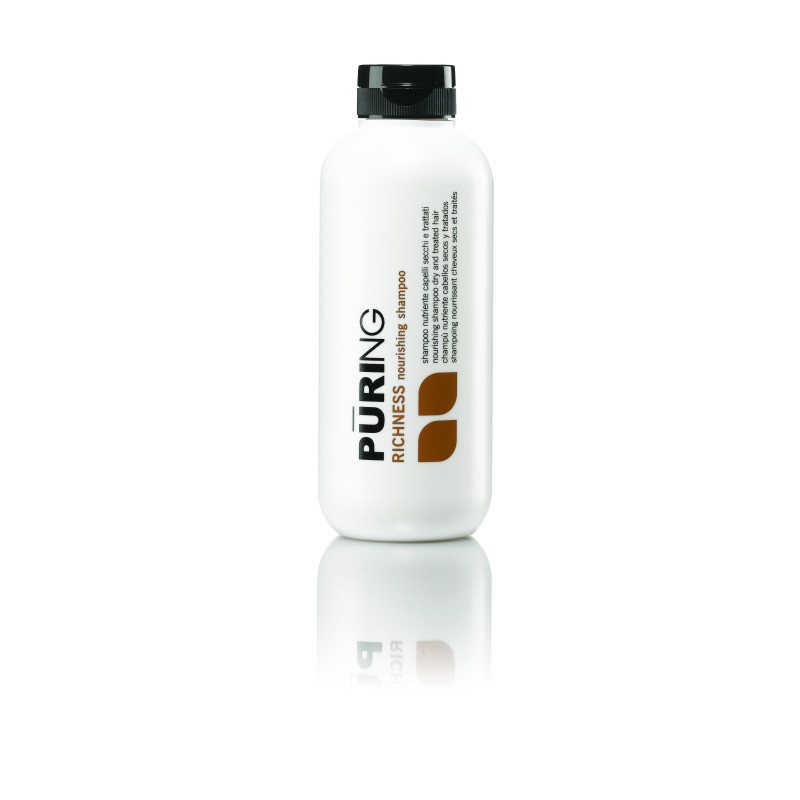 PŪRING Shampoo for dry hair, Silk-Milk proteins 350ml