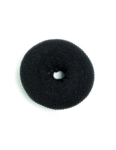 Hårknude, rund, SORT, D180...