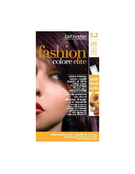 FASHION ELITE hårfarve 5.2, violet 50ml+50ml+15ml