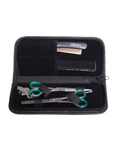 Frisørsæt, 2 sakse, kam,...
