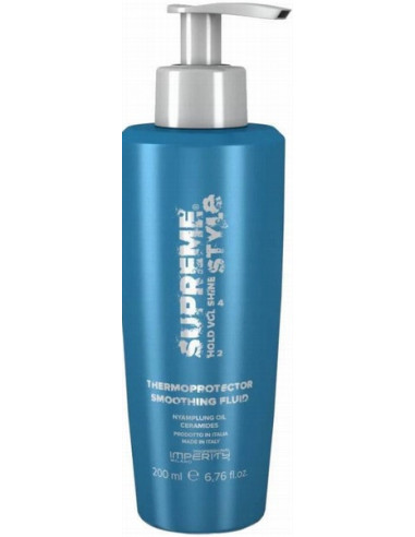 Supreme Style Thermoprotector Smoothing Fluīds 200ml, aizsargkrēms matu taisnošanai