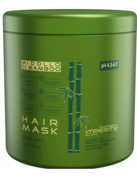Imperity Organic Midollo Di Bamboo Hårmaske 1000ml