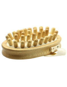 Massage bath brush, wooden...