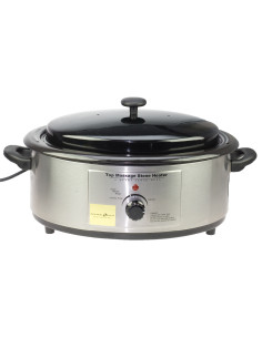 Varm massagestenvarmer...