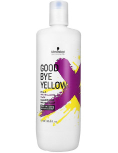 GOOD BYE YELLOW shampoo til...