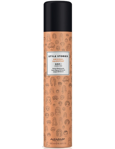 STYLE STORIES ORIGINAL ILLUMINATING HAIRSPRAY STRONG HOLD 500ml