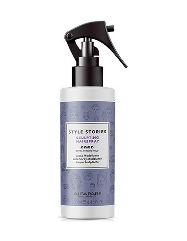 STYLE STORIES GAS-FREE SCULPTING HAIRSPRAY Īpaši stipras fiksācijas matu laka bez gāzes 250ml