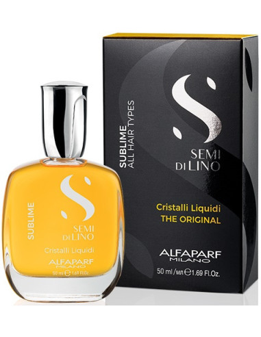 Semi Di Lino SUBLIME CRISTALLI LIQUIDI spīdumu piešķirošs serums visiem matu tipiem, 50ml