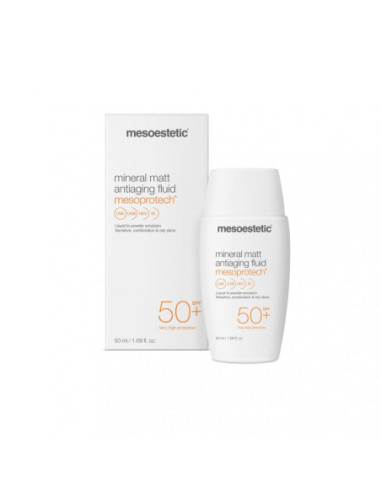 Mesoprotech mineral matt antiaging fluid SPF50+, 50ml