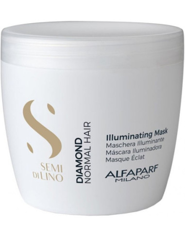 Semi Di Lino DIAMOND illuminating mask for normal hair, 500ml