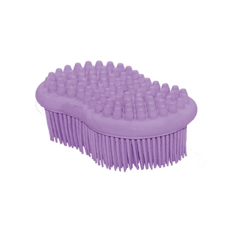 Massage brush,rubber,small, 1pc.