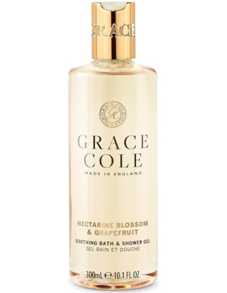 GRACE COLE Shower-Badegel (Nektarinblomst/Grapefrugt) 300ml