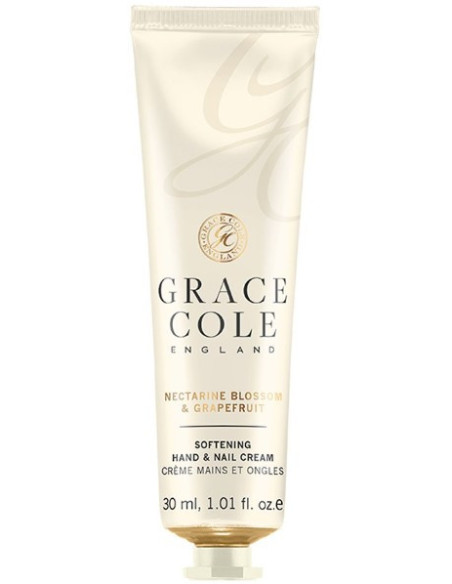 GRACE COLE Hånd- og neglecreme (nektarinblomst/grapefrugt) 30ml