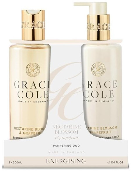 GRACE COLE Body Set (Nektarinblomst/Grapefrugt) DUO