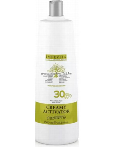 Impevita creamy Ammonia&amp,PPD Free activator 30 VOL 9%, 1000ml