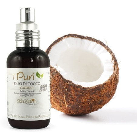 SkinSystem i PURI Olie til hud, hår (kokos) 100ml