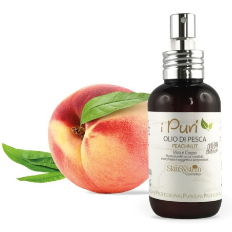 SkinSystem i PURI Olie til ansigt og krop (ferskensten) 100ml