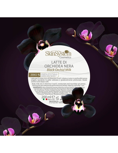 SkinSystem Kropsmælk (Black Orchid) 200ml