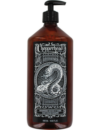 CHOPPERHEAD Shampoo til hår og skæg,...