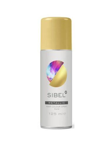 Spray hårfarve, guld, 125 ml