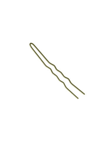 Hårnåle, 85 mm, bølget, bronze 200 g