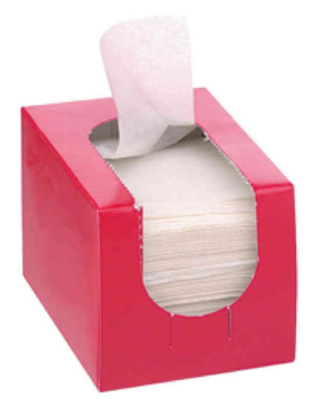 Hårkrøllepapir, non-woven materiale, 75x50 mm, 1000 stk.