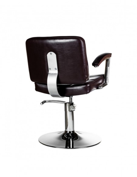 Frisør kundestol Los Angeles, Brun