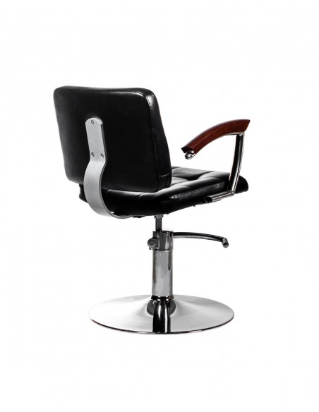 Frisør kundestol Los Angeles, Sort