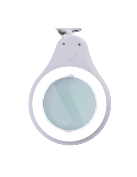 Forstørrelseslampe med bordstativ, LED, 5 dioptrier, 4 lysindstillinger