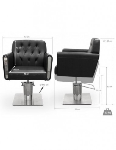 Frisør kundestol Montana