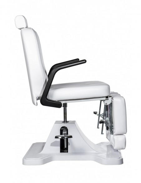 Hydraulisk pedicurestol med Podo-X foldbar ryglæn