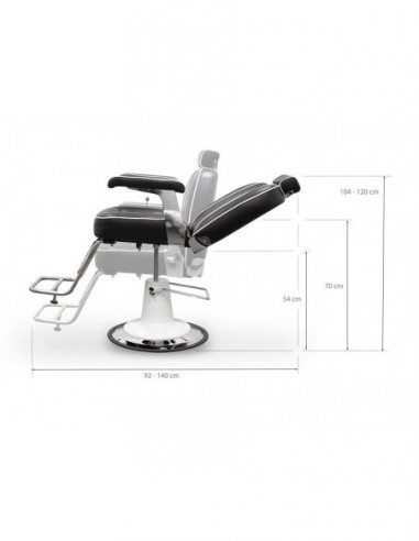 Frisør barber klientstol Kingston