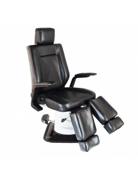 Pedicurestol på hydraulik, kan sænkes til vandret position Hepta