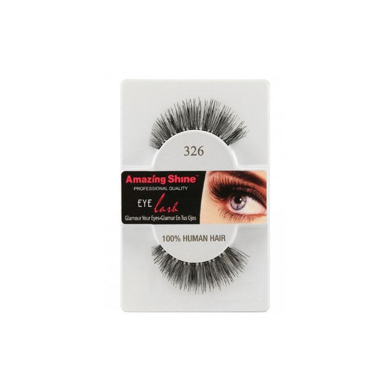 Eyelashes EL/326,100% natural hair,1pair.